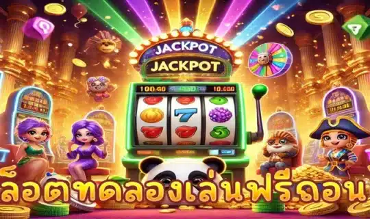 สล็อตทดลองเล่นฟรีถอนได้