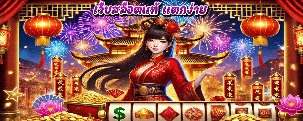 เว็บสล็อตแท้ แตกง่าย