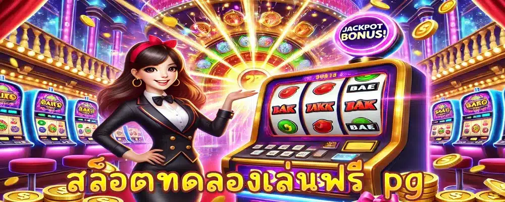 สล็อตทดลองเล่นฟรี pg