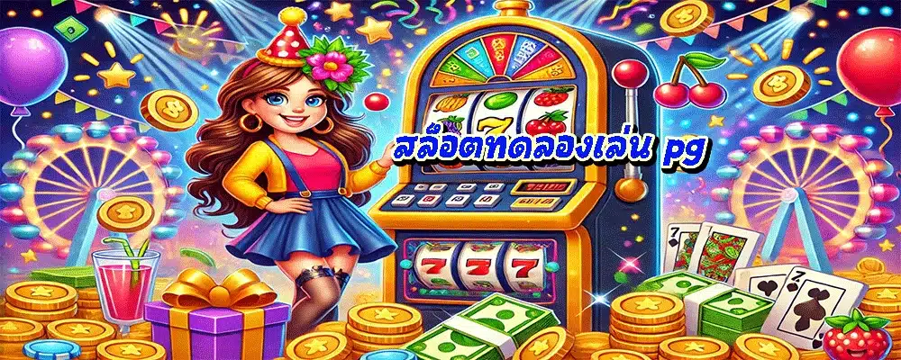 สล็อตทดลองเล่น pg