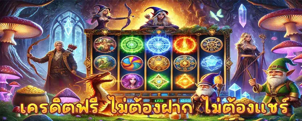 เครดิตฟรี ไม่ต้องฝาก ไม่ต้องแชร์