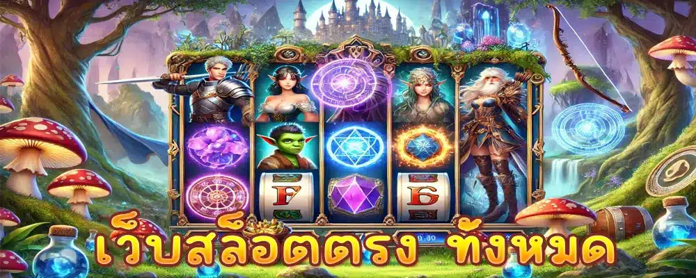 เว็บสล็อตตรง ทั้งหมด