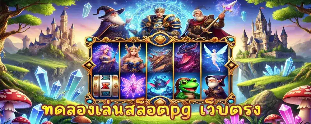 ทดลองเล่นสล็อตpg เว็บตรง