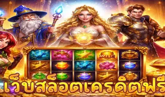 เว็บสล็อตเครดิตฟรี