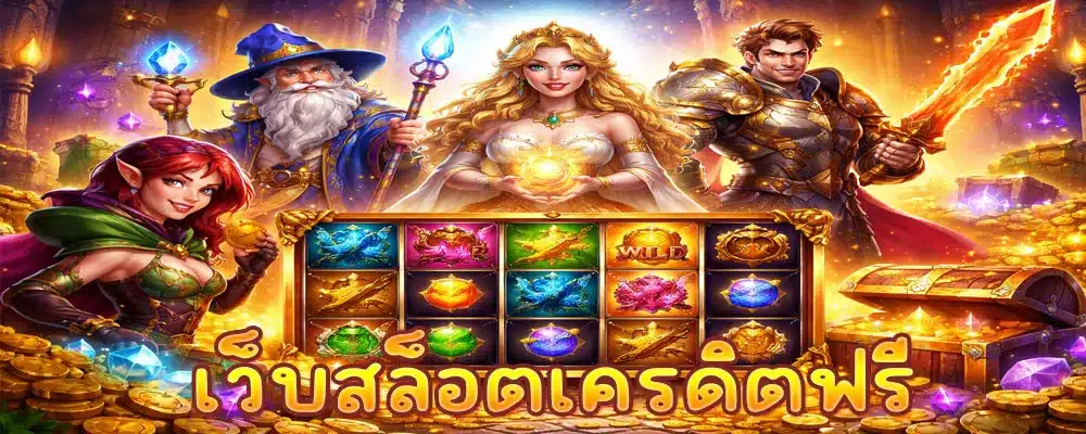 เว็บสล็อตเครดิตฟรี