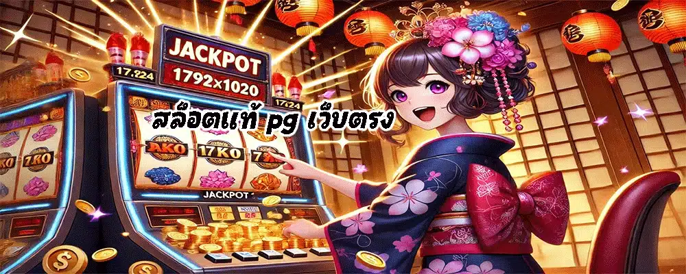สล็อตแท้ pg เว็บตรง